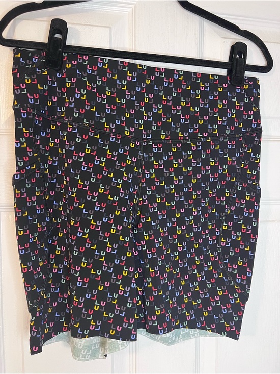 lululemon athletica Pants - #753 NWT Lululemon Fast and Free High Rise 6” Shorts Pockets Size 12 Logo Print